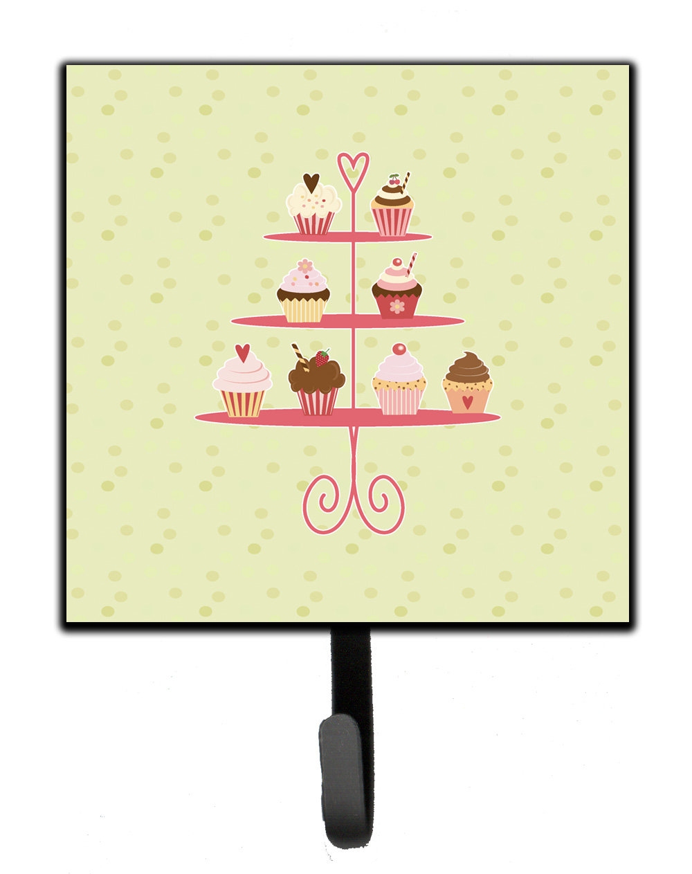 Harriet Bee Asgard Cupcakes 3 Tier Stand Wall Key Organizer With Key Hooks Wayfair