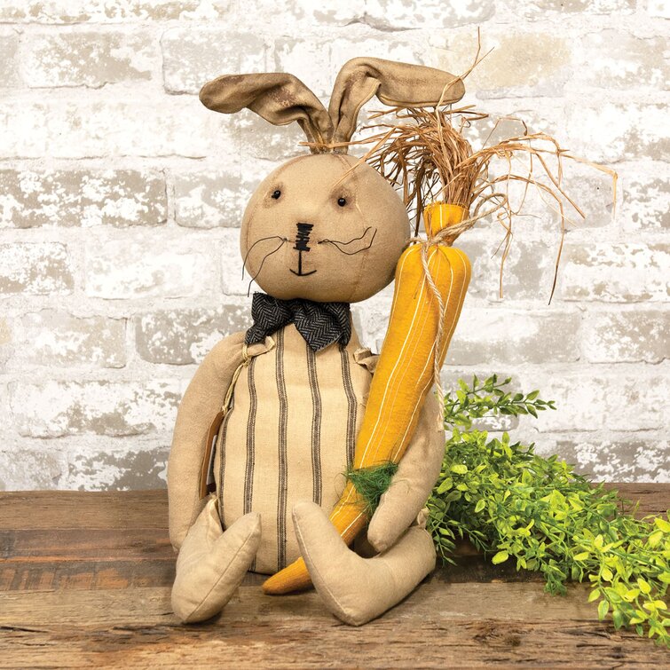 Large Standing Primitive Bunny ~ Free Shipping!