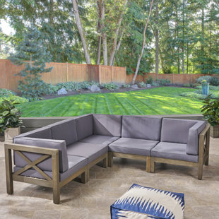 low patio couch