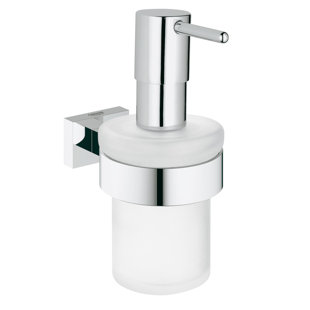 Go to store & view more images Grohe Essentials Cube Soap Dispenser