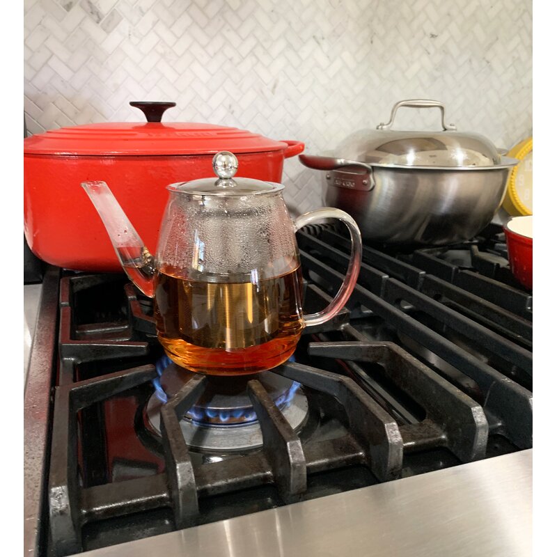 Lavohome Lavahome Borosilicate 1 Qt Glass Stovetop Kettle Wayfair