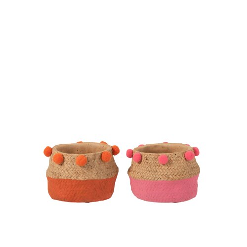 Ubertopf Ferrel Aus Beton World Menagerie Farbe Orange Und Rosa Grosse 10 5 Cm H X 14 Cm B X 14 Cm T Moebel Suchmaschine Ladendirekt De