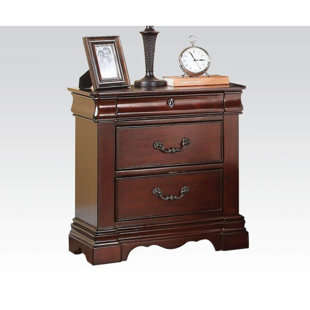 Go to store & view more images Strunk Wooden 3 Drawer Nightstand by Astoria Grand