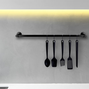 plumbing pipe towel rack
