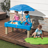 step2 spill & splash kids indoor and outdoor water toy play table set