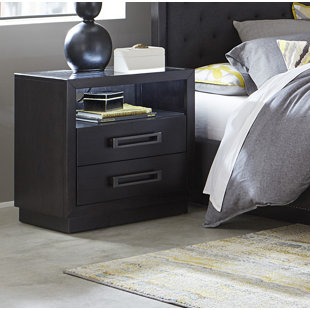 Go to store & view more images Broadnax 2 Drawer Nightstand by Union Rustic