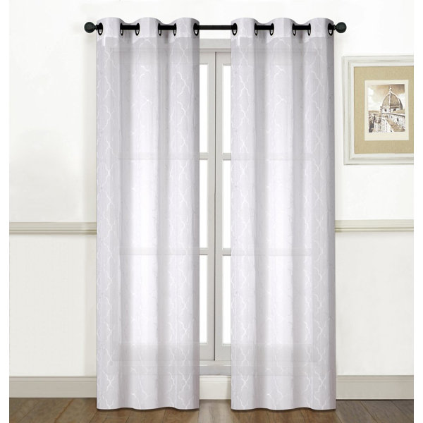 Extra Long White Curtains Wayfair