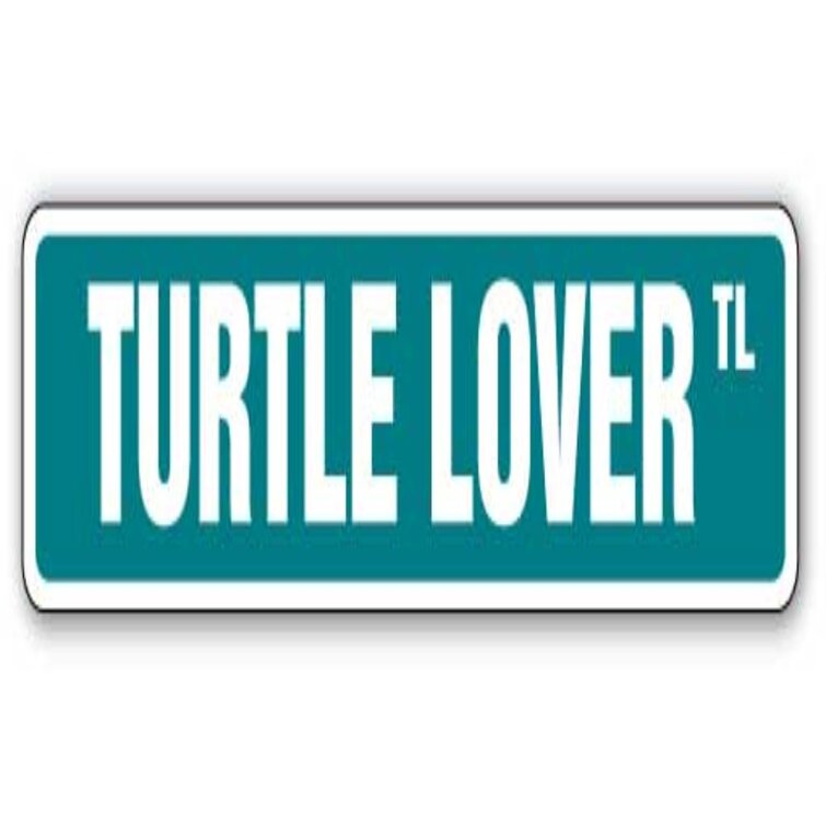Beware Of Turtle Lovers Rustic Sign SignMission Classic Plaque Decoration 