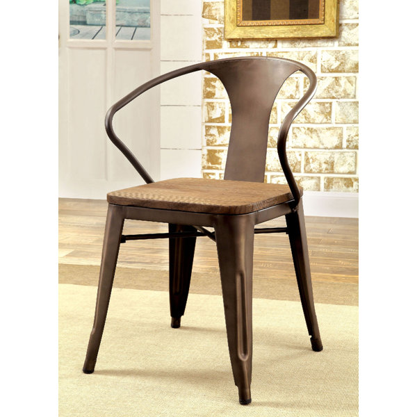 Bronze Industrial Chair Wayfair