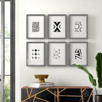 Silver Framed Art Wayfair Dsi digital silver prints® are real silver gelatin (silver halide), black & white prints, on a baryta fiber based, or a premium rc based paper. silver framed art wayfair