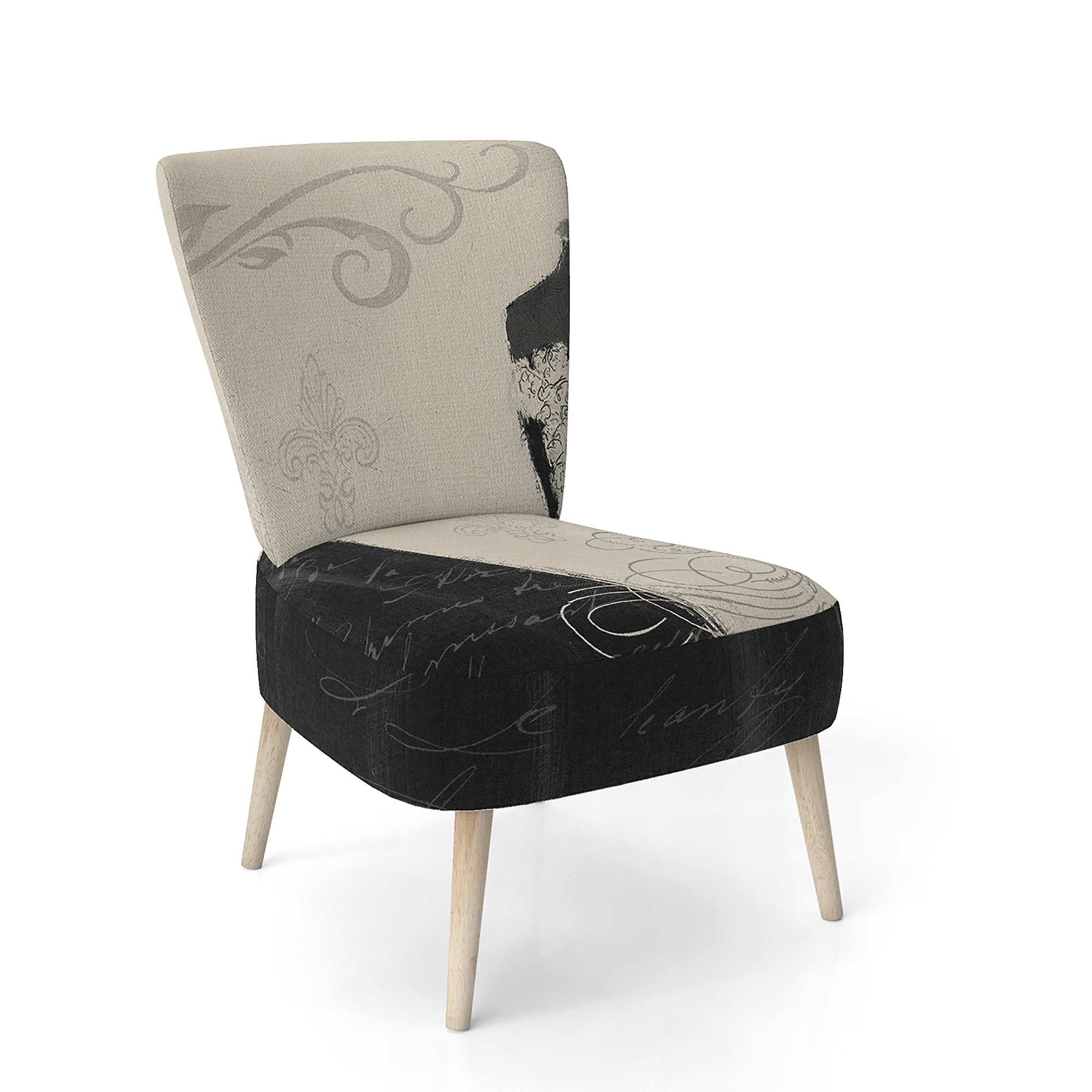 East Urban Home French Cheliers Couture Ii Side Chair Wayfair