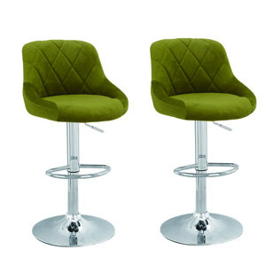 Adjustable Height Swivel Bar Stool (Se..
