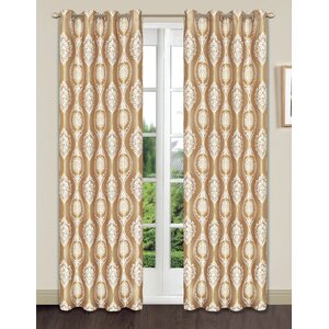 Monaco Grommet Window Single Curtain Panel