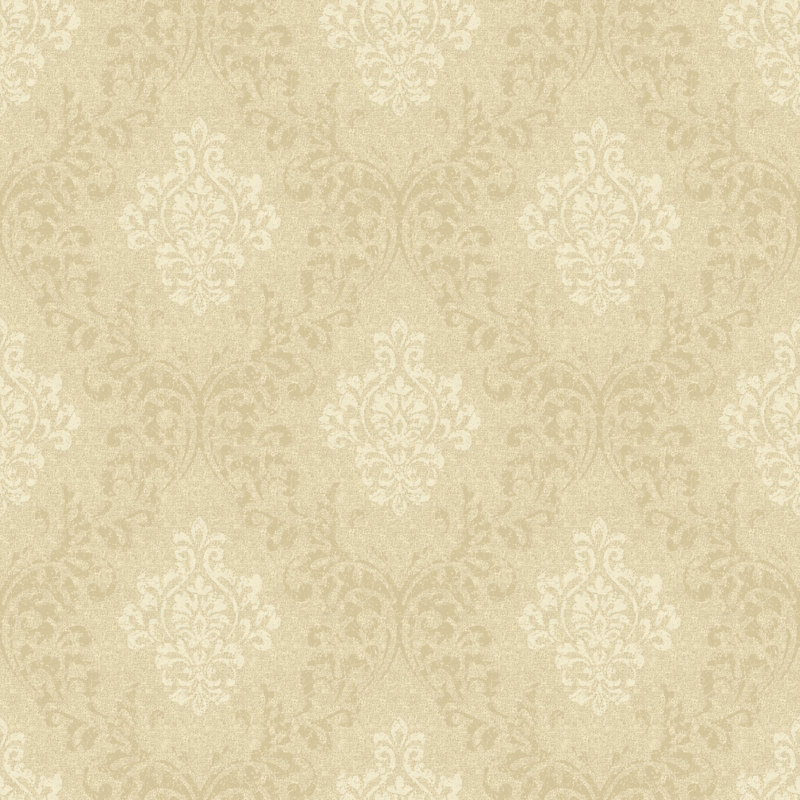 Ophelia Co Ginnifer 33 X 20 5 Damask 3d Embossed Wallpaper