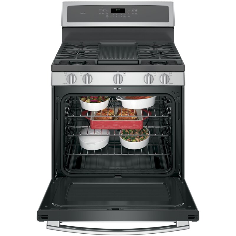 30%2522 5.6 Cu Ft. Freestanding Gas Range With Griddle 