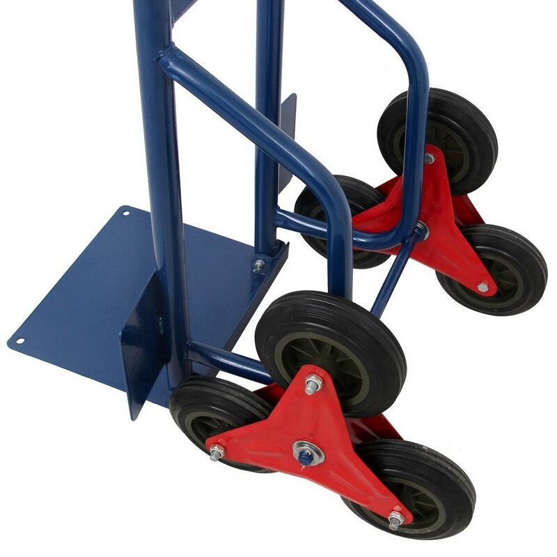 Electric Folding Stair Climbing   Hand Truck Cart Dolly 440lb Max Load