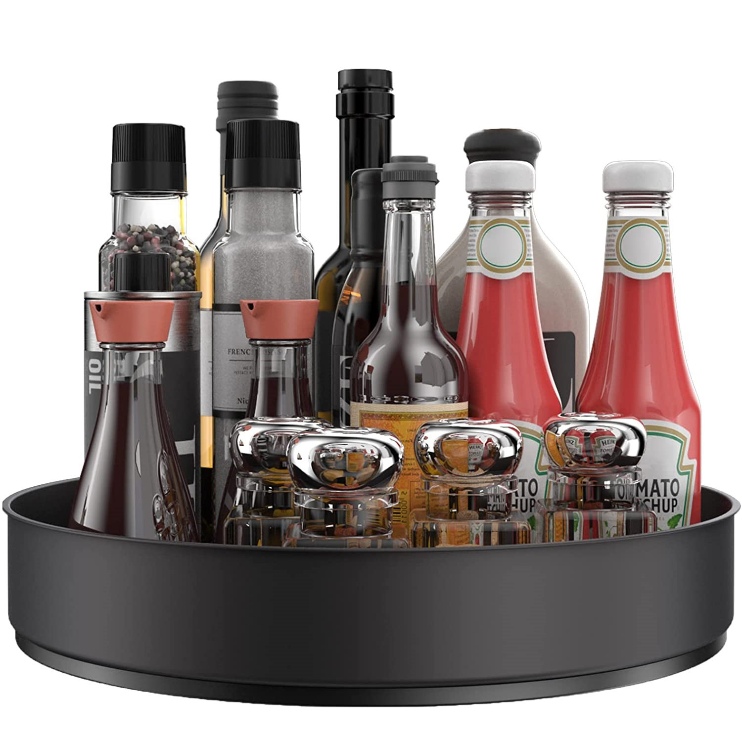 Rebrilliant Howlan Round Stainless Steel Lazy Susan Wayfair