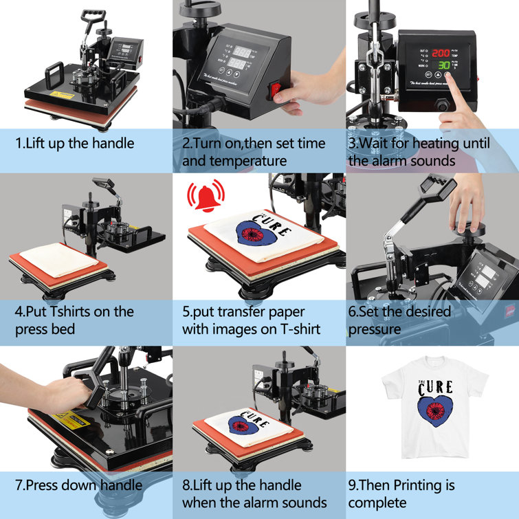 heat press machine transfer paper