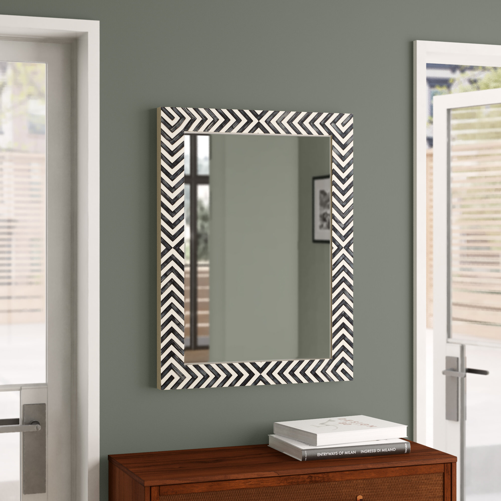 Cabery Beveled Accent Mirror Reviews Allmodern