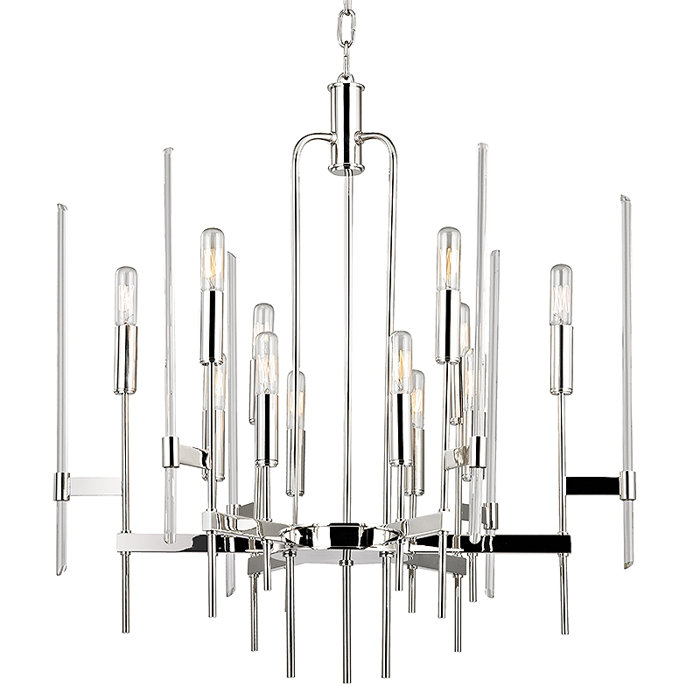 Stuttgart 12 Light Candle Style Classic Traditional Chandelier