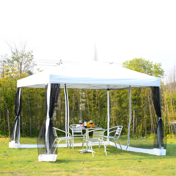 10x10 Pop Up Canopy With Sides Wayfair
