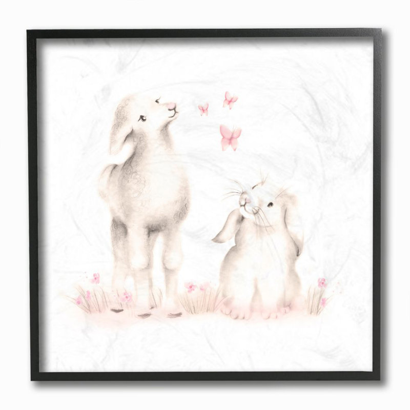 Isabelle Max Sevigny Cute Cartoon Lamb Sheep And Bunny Rabbit