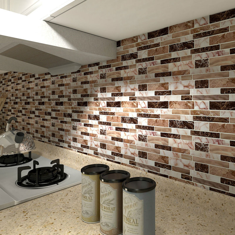 Art3d 12 X 12 Pvc Peel Stick Mosaic Tile Reviews Wayfair
