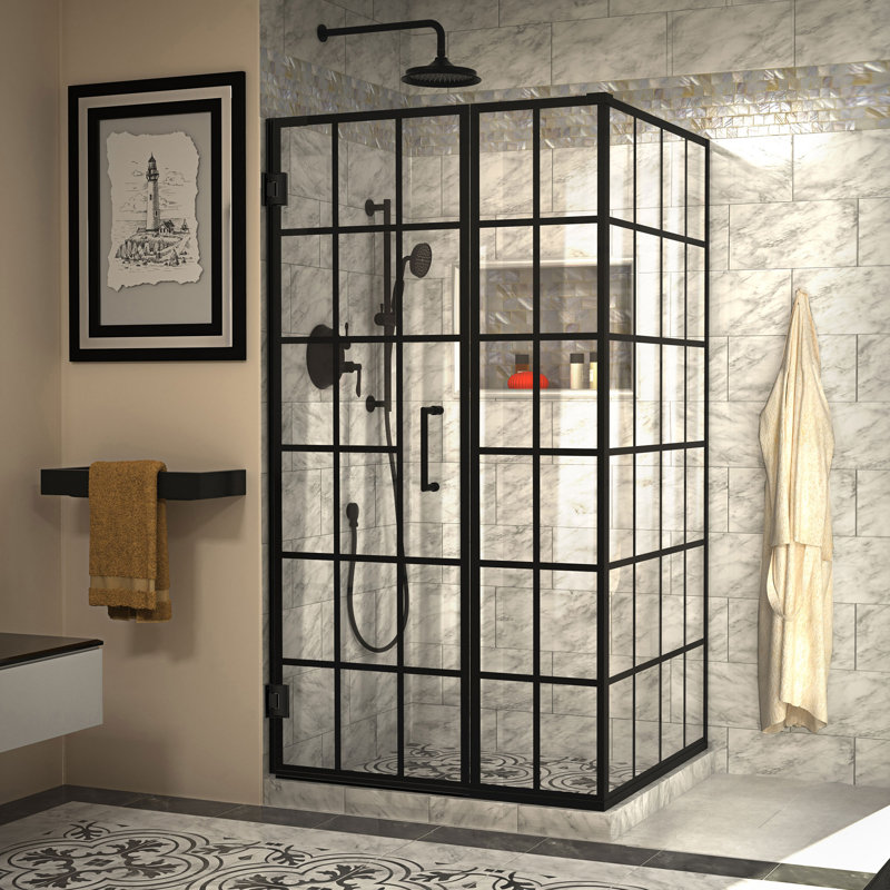 Dreamline Unidoor Toulon Frameless 39 88 X 72 Rectangle Hinged