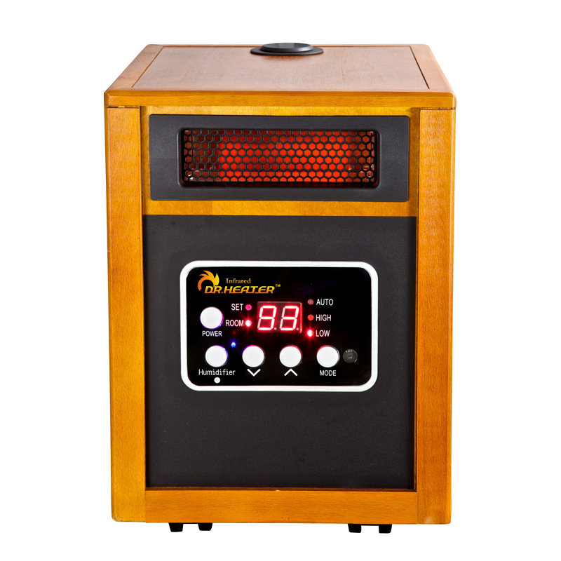 Dr Infrared Heater 1 500 Watt Electric Infrared Cabinet Heater With Humidifier Reviews Wayfair