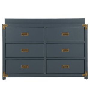 Agostino 6 Drawer Double Dresser