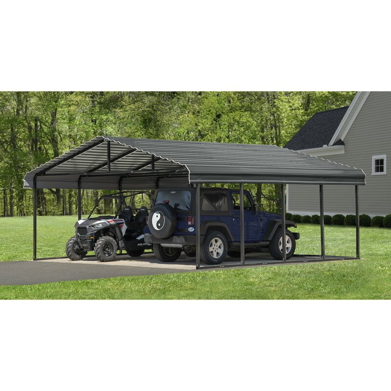 Arrow Carport Canopy Reviews Wayfair