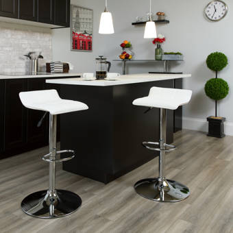 Zipcode Design Troutville Adjustable Height Swivel Bar Stool Reviews Wayfair