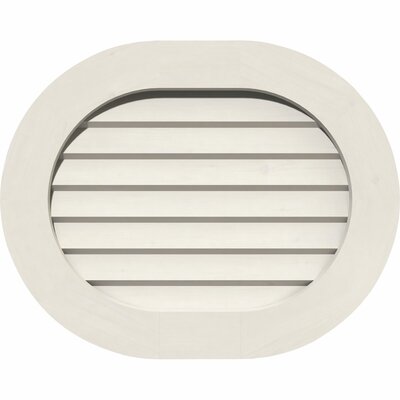 Horizontal Round Ended Pvc Gable Vent Ekena Millwork Size 19 H X