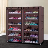 Kahl 36 Pair Shoe Rack Wayfair