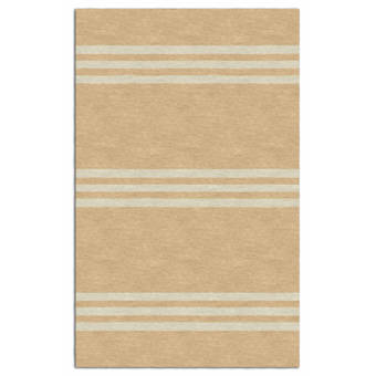 Rosecliff Heights Claypool Stripe Hand Woven Wool Silver Blue Rug Wayfair