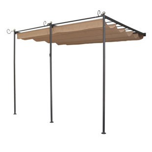 Go to store & view more images St. Tropez 10.75 Ft. W x 9.83 Ft. D Metal Pergola by Rowlinson