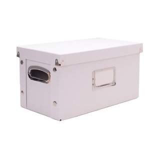 Snap-N-Store Supply Box 2.5 x 5.5 x 8.5 Black & White Polka Dots SNS03323 