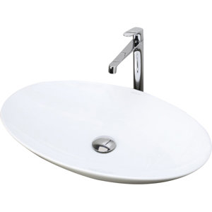 Lavender Classically Redefined Oval Vessel Bathroom Sink