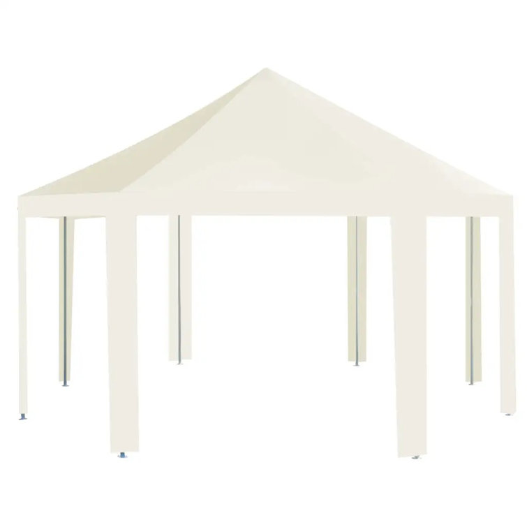 East Urban Home 19 5 Ft W X 14 5 Ft D Steel Party Tent Wayfair