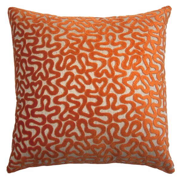 Online Designer Combined Living/Dining Groovy Abstract Pillow Size: 20
