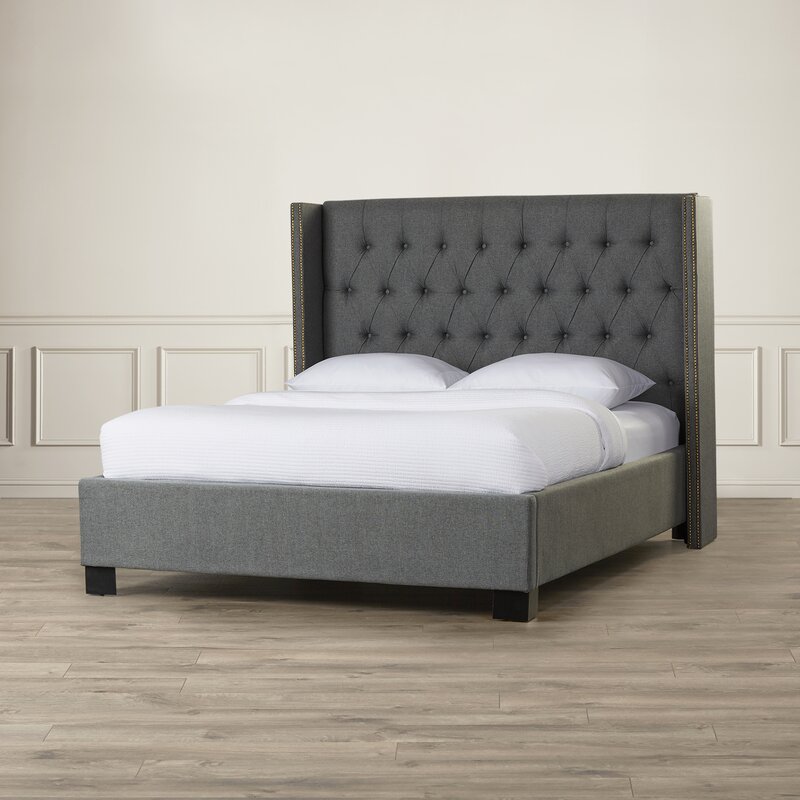 António Upholstered Platform Bed & Reviews | AllModern