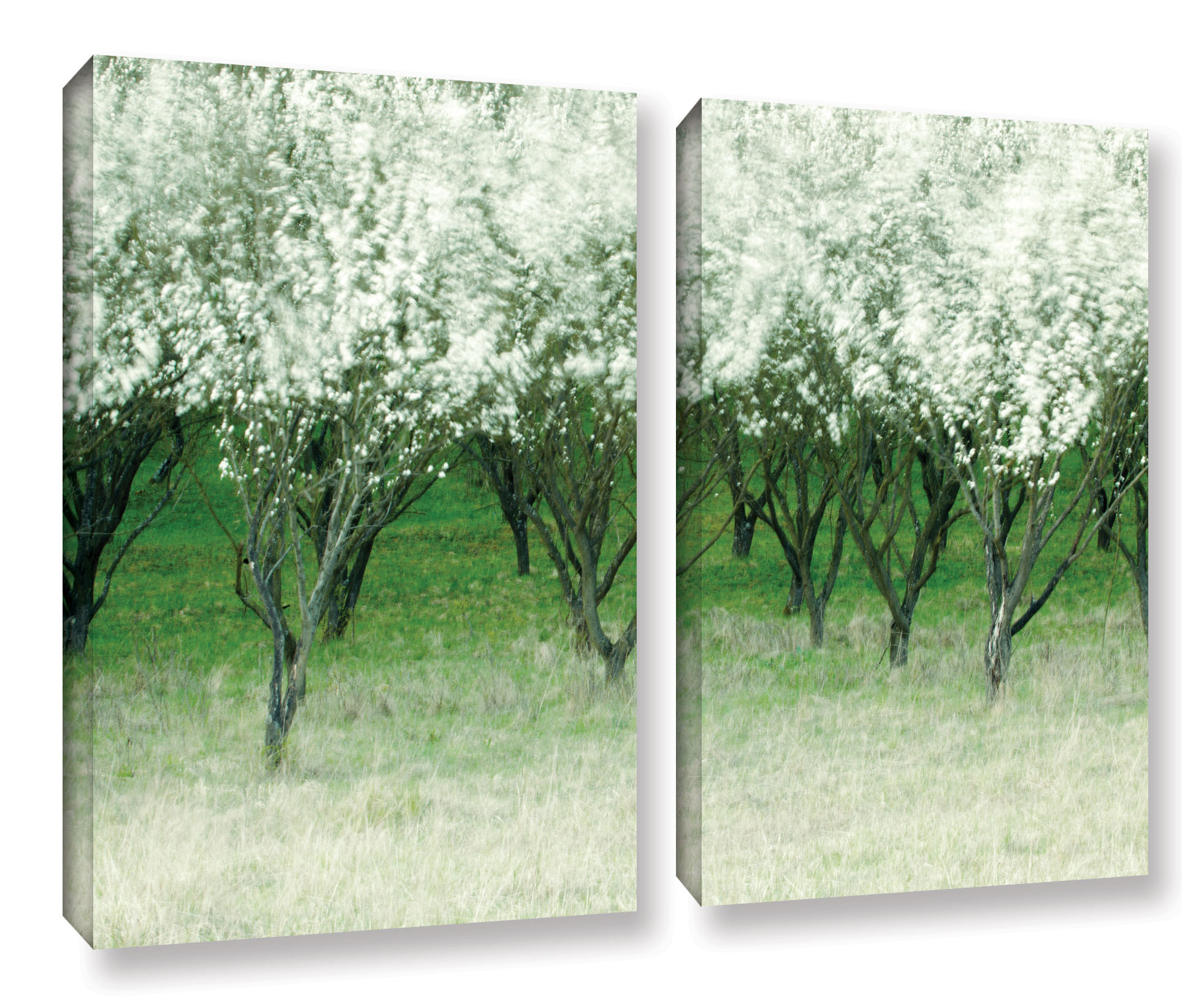 Alcott Hill® 2 Piece Wrapped Canvas Graphic Art Wayfair