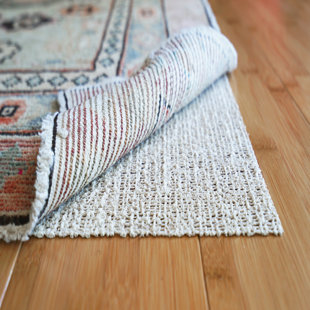 Non Skid Carpet Runners Wayfair Nature S Grip Non Skid Jute And Natural Rubber Eco Friendly Rug Pad 0 125