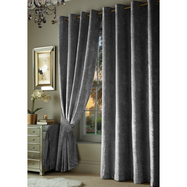 Heavy Velvet Curtains Wayfair Co Uk