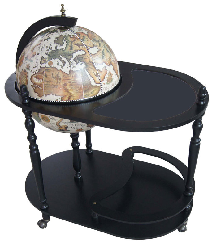 Merske Llc Arezzo Globe Bar Trolley Reviews Wayfair Default Name