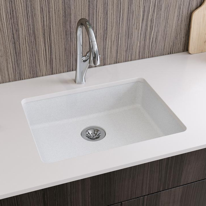 Elkay Quartz Classic 25 L X 19 W Undermount Kitchen Sink With Perfect Drain Wayfair Ca
