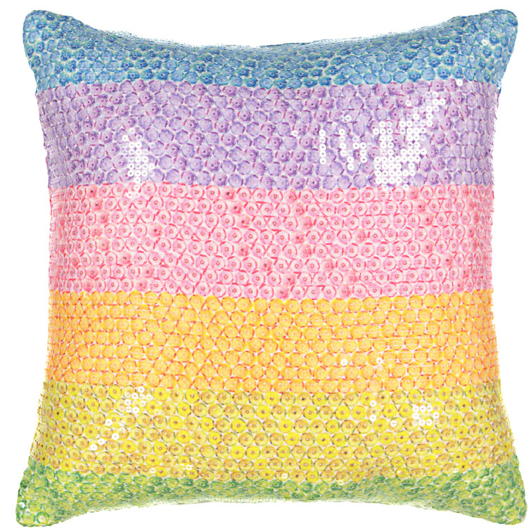 sequins throw pillows