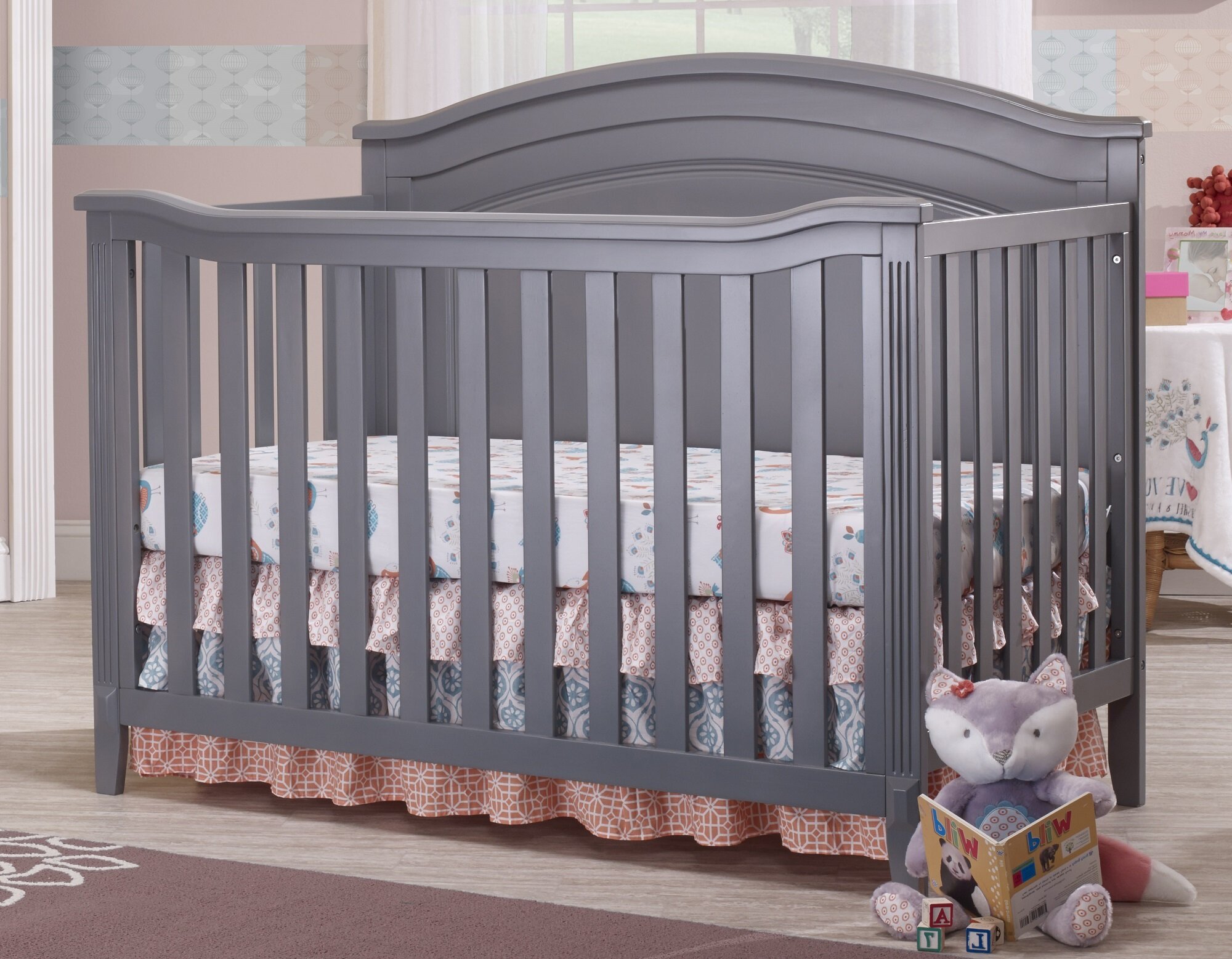 Sorelle Brittany Panel 4 In 1 Convertible Crib Wayfair