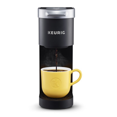 Keurig KMini Single Serve KCup Pod Coffee Maker  6 to 12 oz Brew Sizes Keurig Color Matte Black