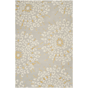 Andersen Hand Tufted Wool Gray/Ivory Area Rug